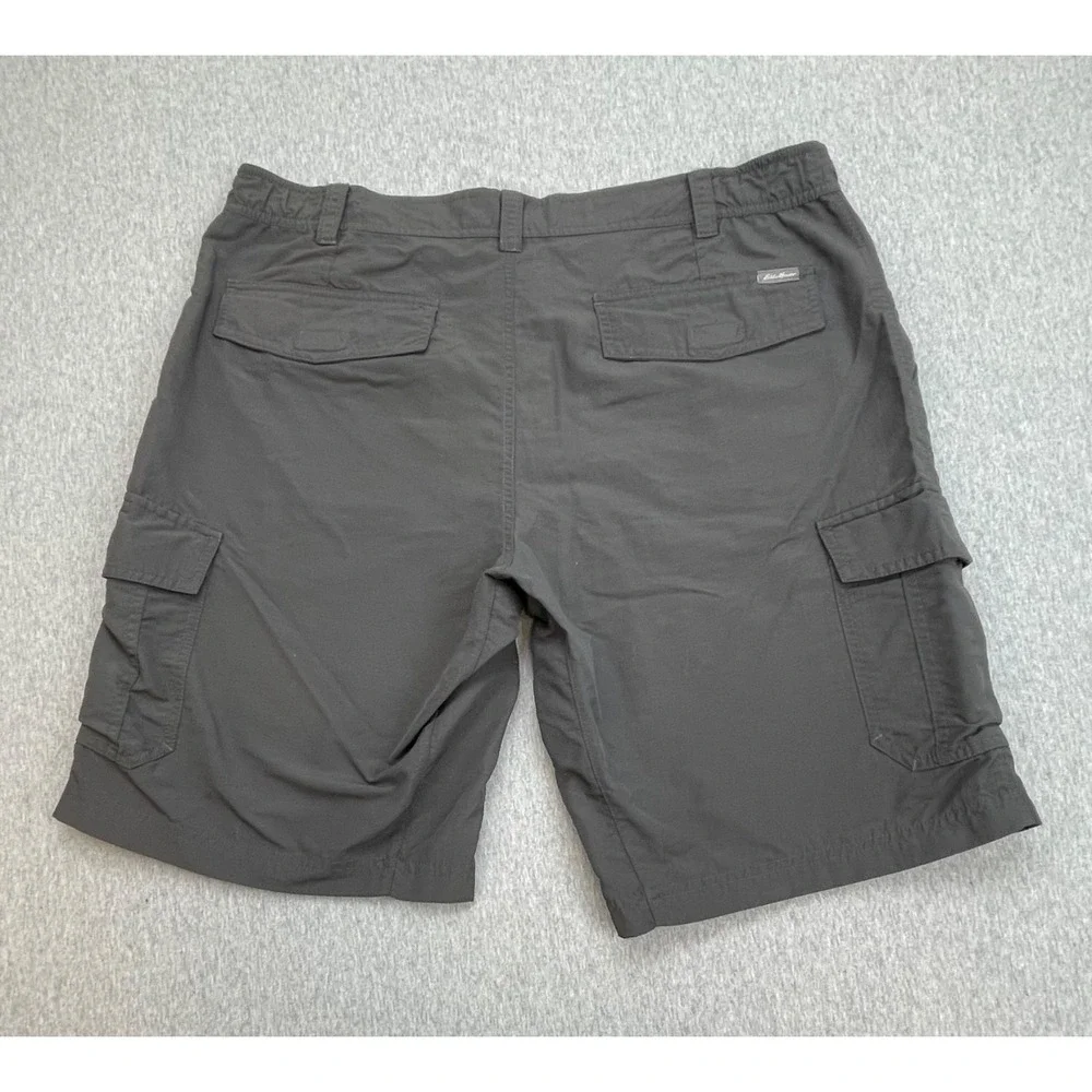 Eddie Bauer Shorts Mens Large Gray Performance Cargo First Ascent 11